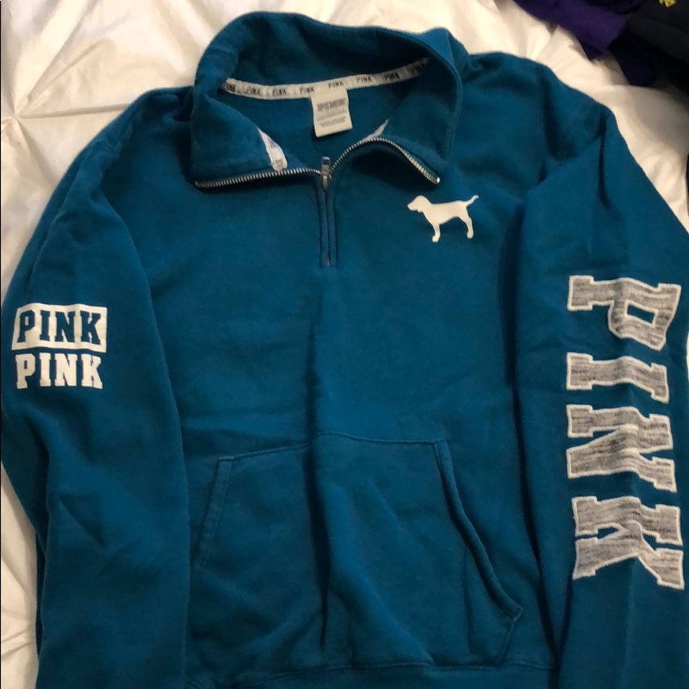 Victoria’s Secret PINK quarter zip hoodie